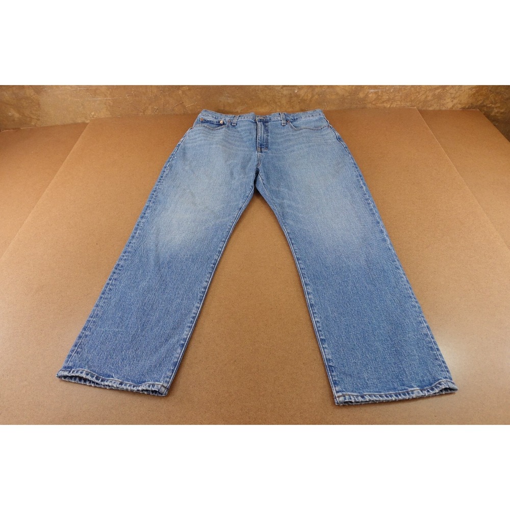 Madewell Womens Size 32 Medium Wash Denim High Rise 90s Straight Crop Jeans NWT
